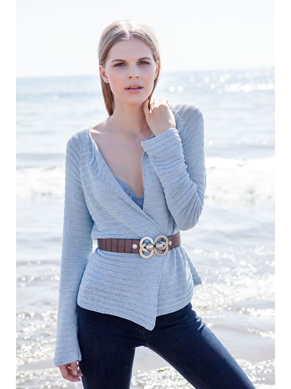 Lana Grossa RAGLANJACKE Solo Lino