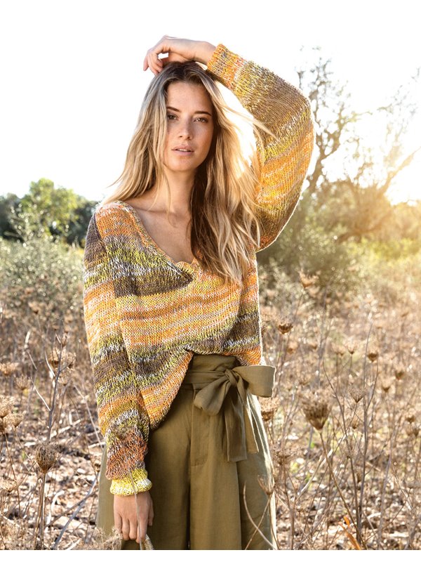 Lana Grossa RAGLANPULLOVER A Mano