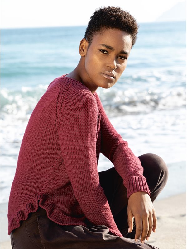 Lana Grossa RAGLANPULLOVER Cashseta