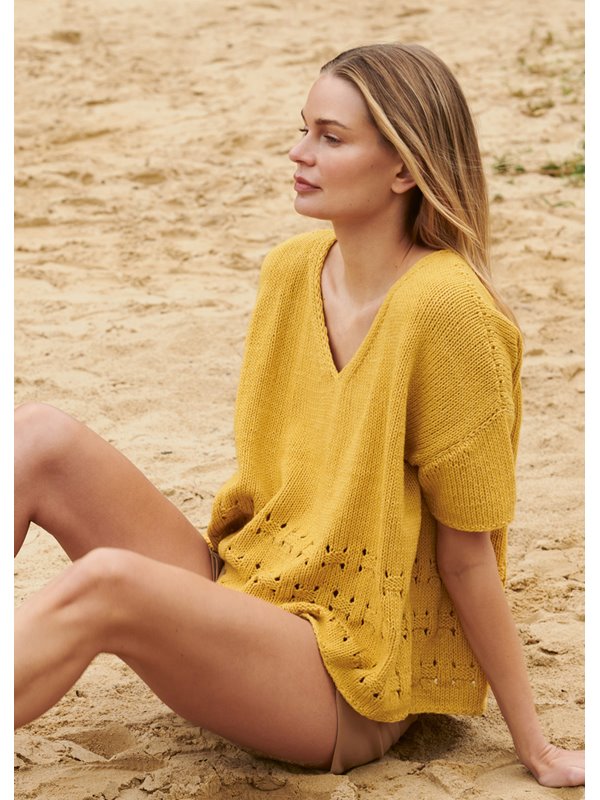 Lana Grossa SHIRT MIT FLECHTMUSTERBORDÜREN Fourseason