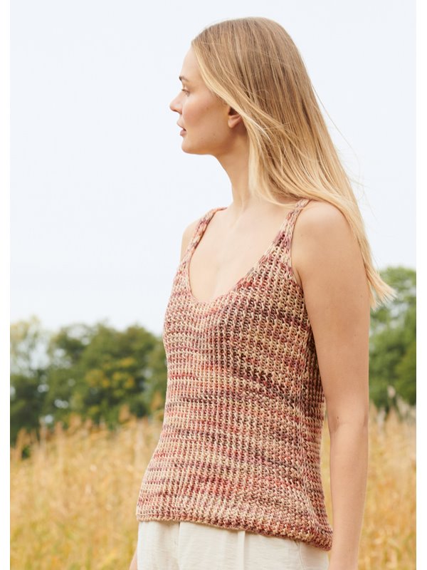 Lana Grossa TOP IM RIPPENSTRUKTURMUSTER Certo Print