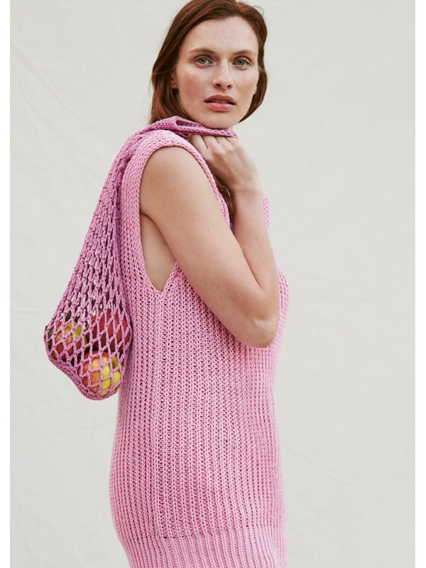 Lana Grossa TOP IM HALBPATENTMUSTER Organico