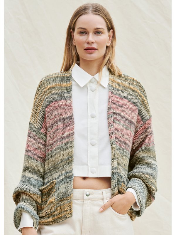 Lana Grossa RIPPENCARDIGAN Romanza Cotone