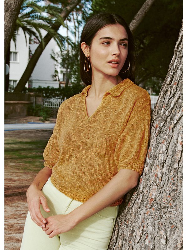 Lana Grossa POLO-SHIRT Terra