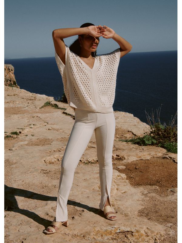 Lana Grossa TOP IM LOCHMUSTER Organico