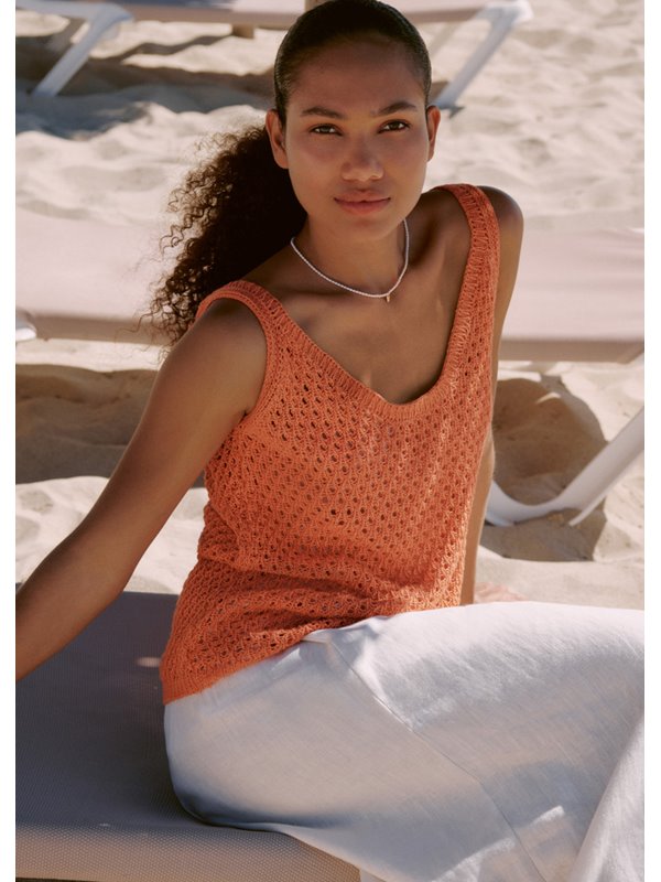 Lana Grossa TANKTOP Solo Lino