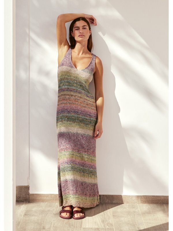 Lana Grossa MAXIKLEID Mosaico