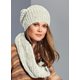 STRICKPAKET - MÜTZE & LOOP Arioso/Silkhair Paillettes | 06-Arioso Fb. 18/Silkhair Paillettes Fb. 412