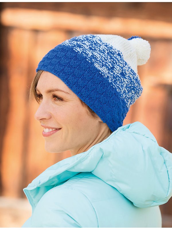 Lana Grossa MÜTZE COOL WOOL Melange (GOTS)(Magdalena Neuner)