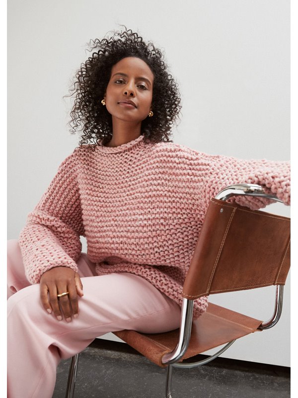 Lana Grossa PULLOVER Lala Berlin Lovely Cotton & Brillino