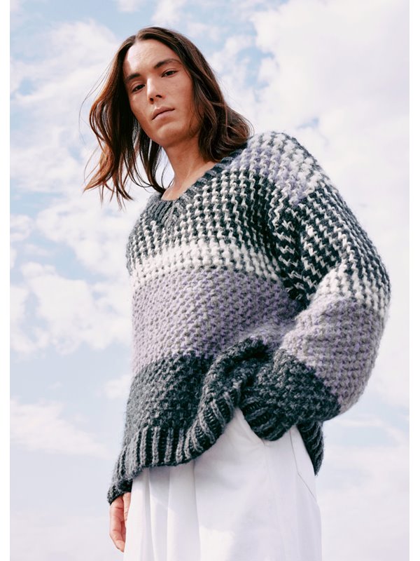 Lana Grossa PULLOVER Lovely Cotton & Furry (lala Berlin)