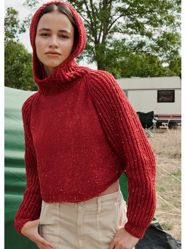 Lana Grossa PULLOVER Country Tweed Fine