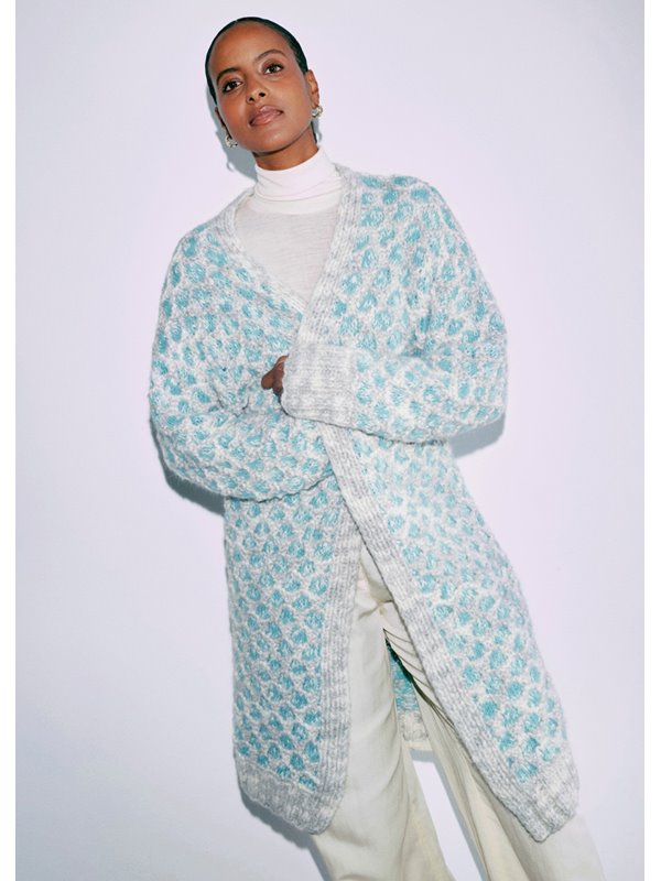 Lana Grossa MANTEL Lala Berlin Smoothy & Lala Berlin Buffy