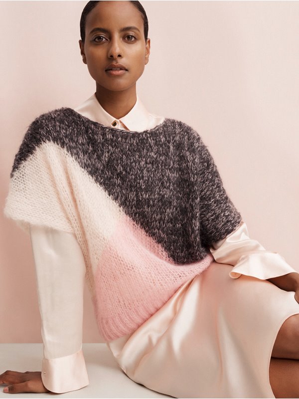 Lana Grossa PULLOVER Peloso/Silkhair