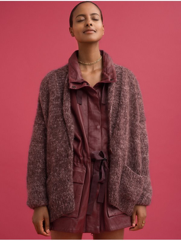 Lana Grossa JACKE Peloso/Silkhair