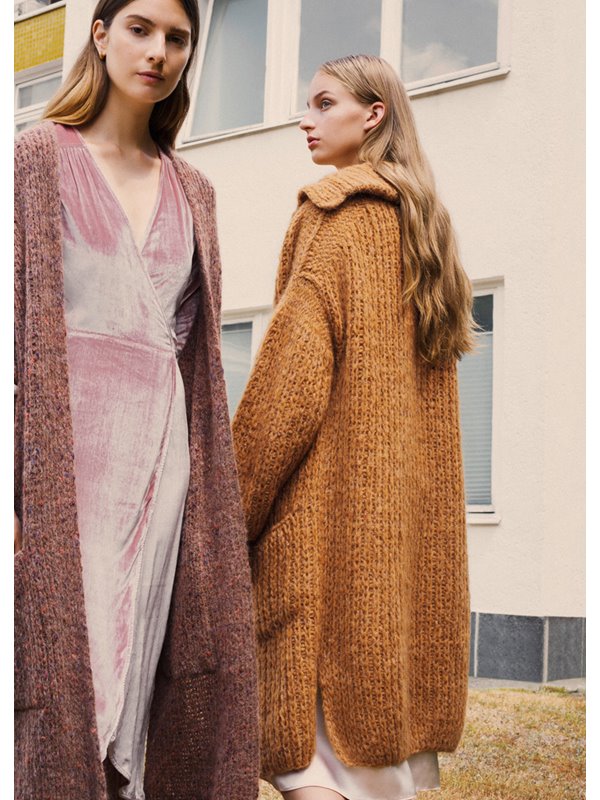 Lana Grossa MANTEL Peloso/Peru Tweed