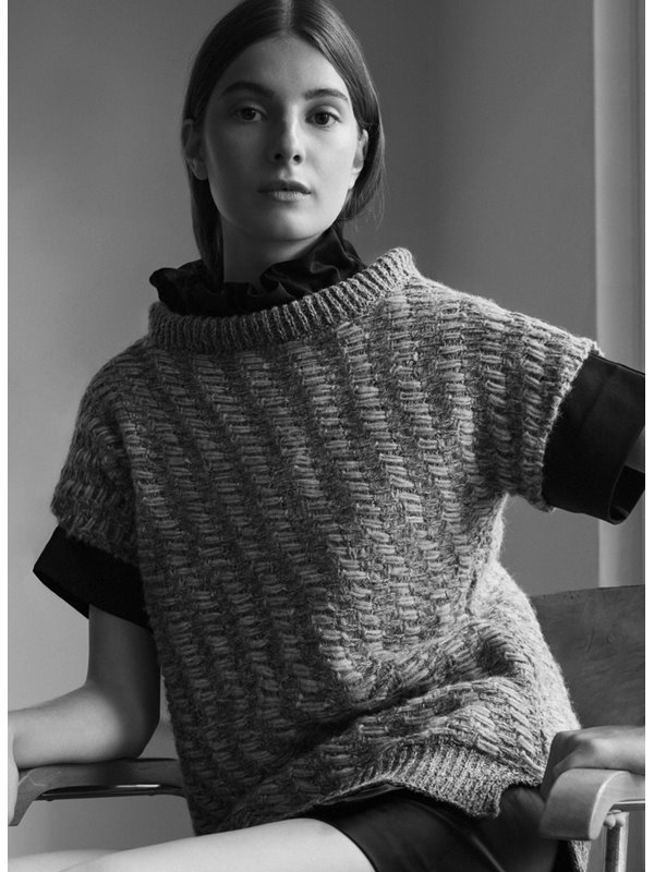 Lana Grossa PULLUNDER Smokey/Lala Berlin Lovely Fine Tweed