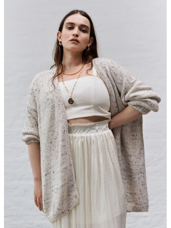 Lana Grossa CARDIGAN Benessere Tweed