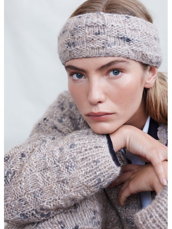 Lana Grossa STIRNBAND Lala Berlin Lovely Cotton Inserto