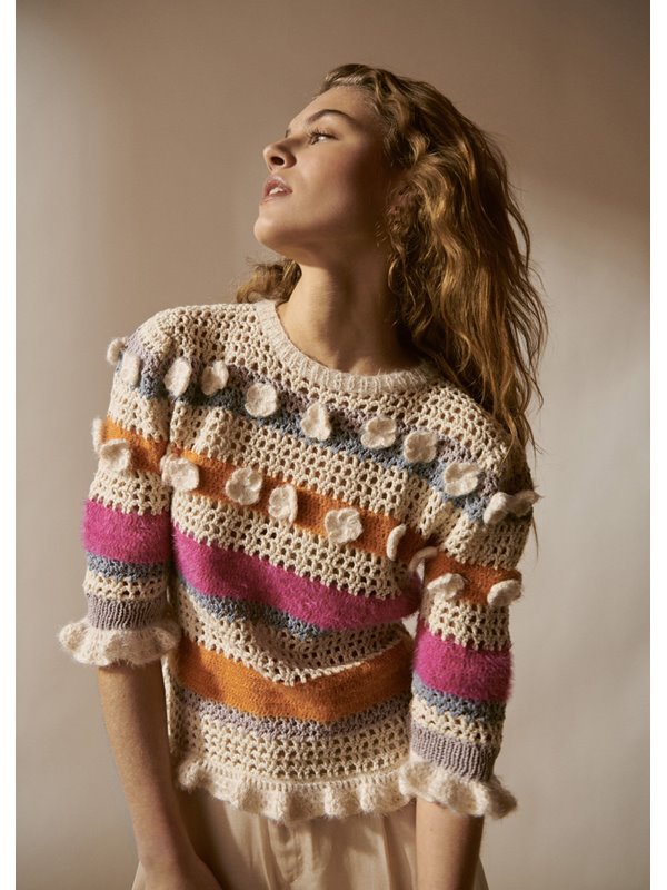 Lana Grossa PULLOVER Fourseason, Brigitte No. 4 & Per Fortuna