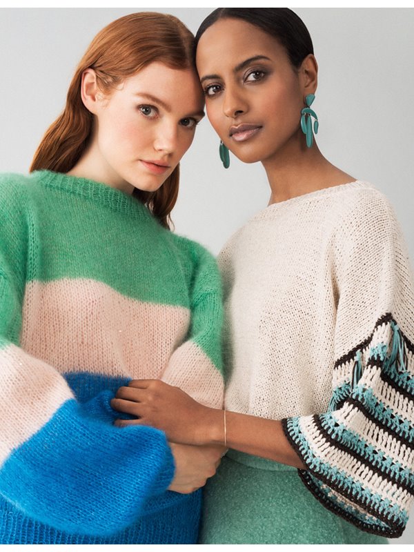 Lana Grossa PULLOVER Solo Lino Melange
