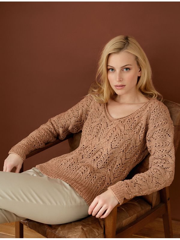 Lana Grossa V-PULLOVER 365 Yak