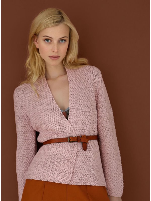 Lana Grossa JACKE MIT SCHALKRAGEN 365 Seta