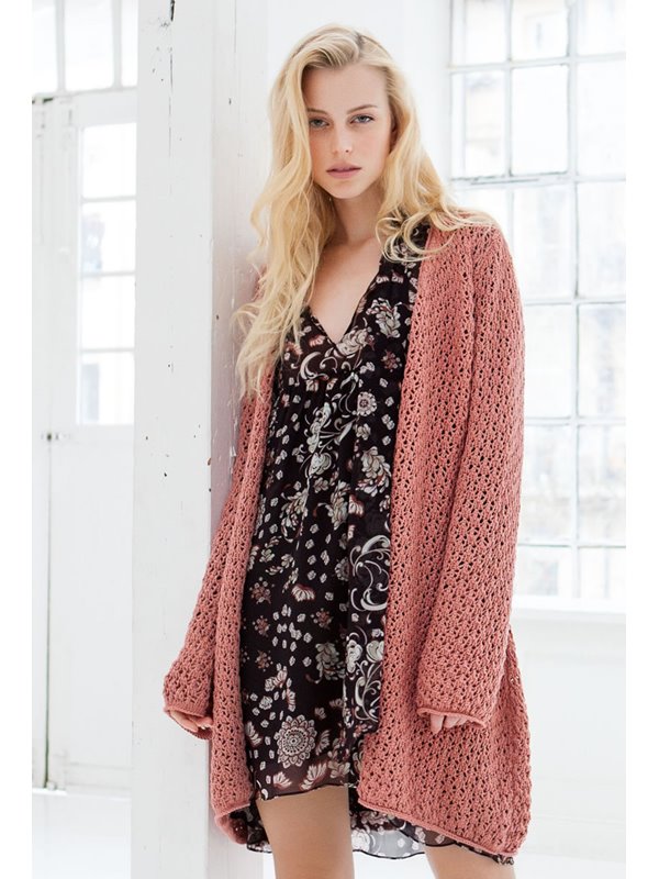 Lana Grossa LANGE LEGERE JACKE 365 Cashmere