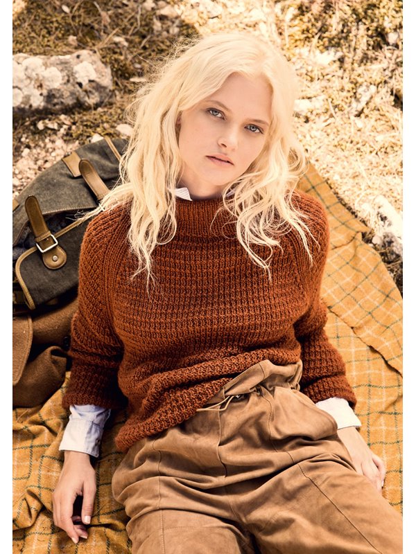Lana Grossa RAGLAN PULLI Alpaca Peru 100