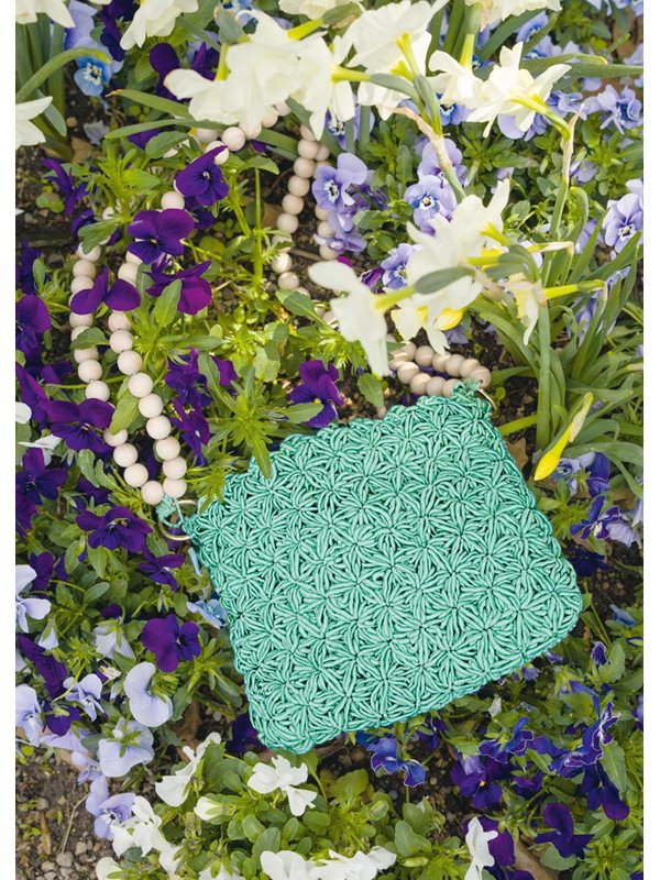 Lana Grossa TASCHE IM STERNCHENMUSTER The Core