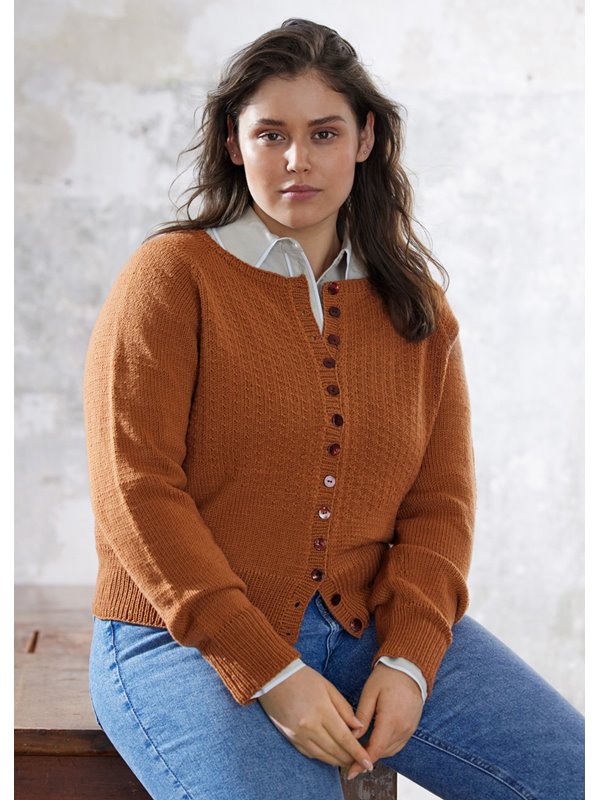 Lana Grossa CARDIGAN TWINKLE TWINKLE Size Plus - Cool Wool