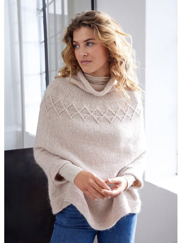 Lana Grossa SWEATER QUIET CITY Cool Wool & Setasuri