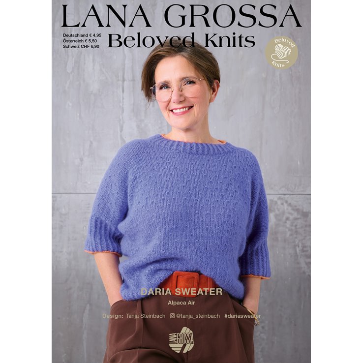 Lana Grossa DARIA SWEATER - Beloved Knits No. 5