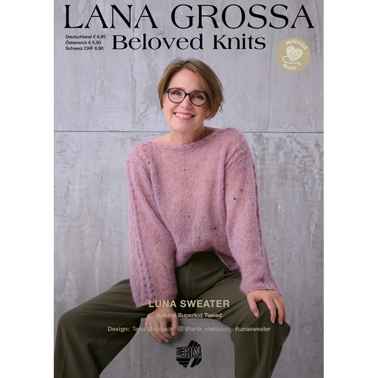 Lana Grossa LUNA SWEATER - Beloved Knits No. 5