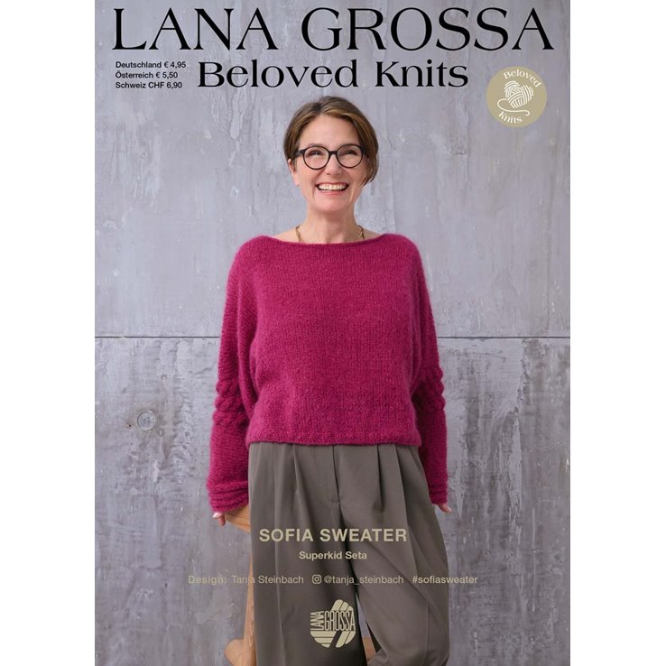 Lana Grossa SOFIA SWEATER - Beloved Knits No. 5