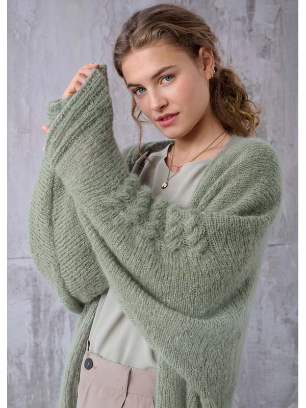 Lana Grossa SOFIA CARDIGAN Superkid Seta