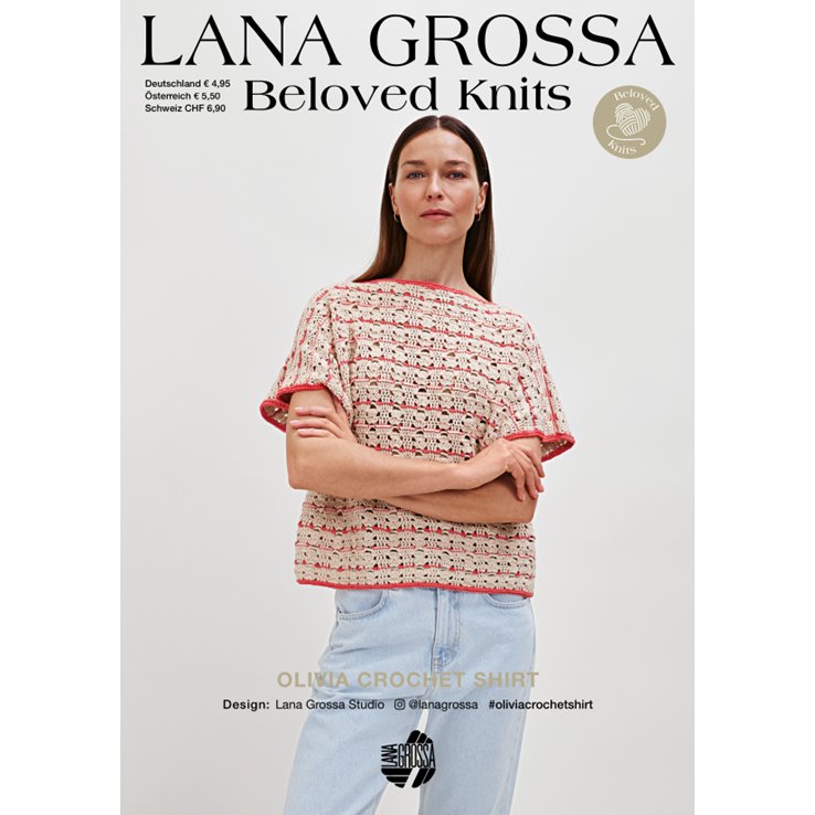 OLIVIA CROCHET SHIRT - Beloved Knits No. 3 von Lana Grossa