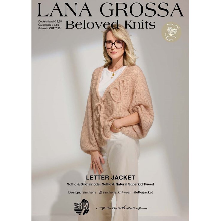 Lana Grossa LETTER JACKET - Beloved Knits No. 6