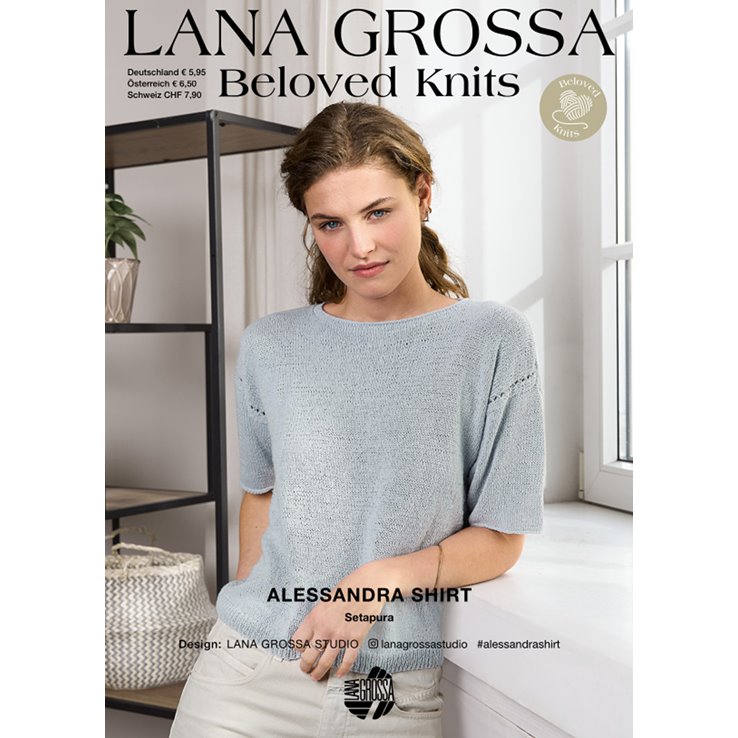 Lana Grossa ALESSANDRA SHIRT - Beloved Knits No. 8