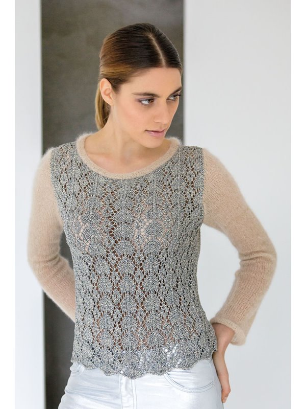 Lana Grossa PULLOVER Nizza/Silkhair
