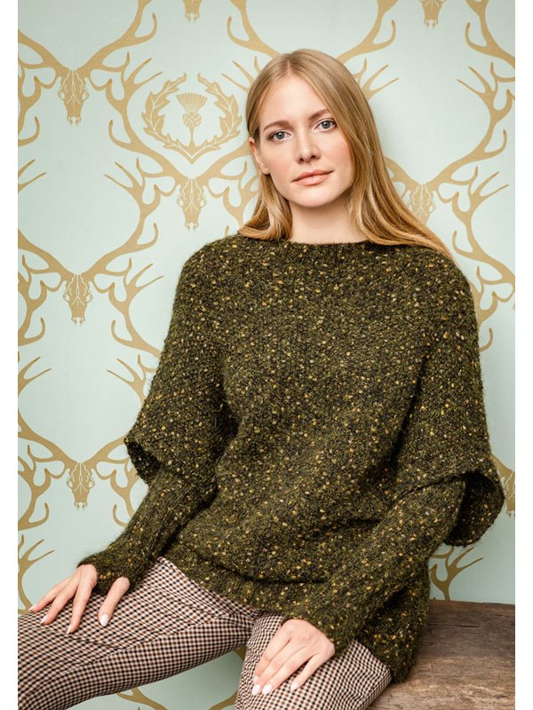 Lana Grossa PULLUNDER MIT ARMSTULPEN Lala Berlin Fluffy