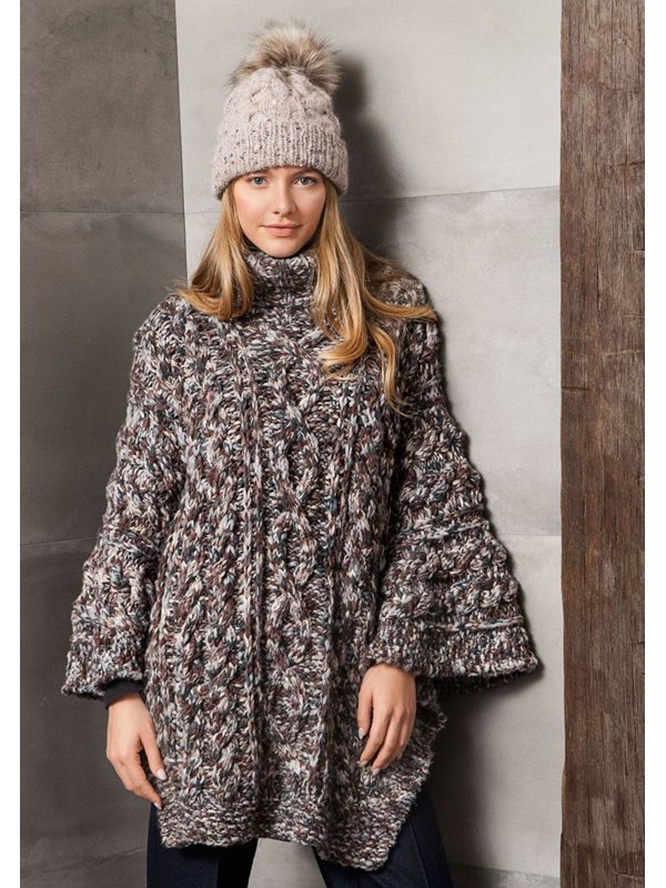Lana Grossa PONCHO Colorino