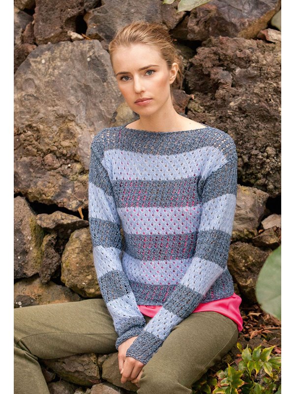 Lana Grossa PULLOVER Ecopuno/Ombra