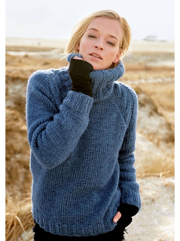 Lana Grossa PULLI MIT RAGLANZÖPFEN Insieme