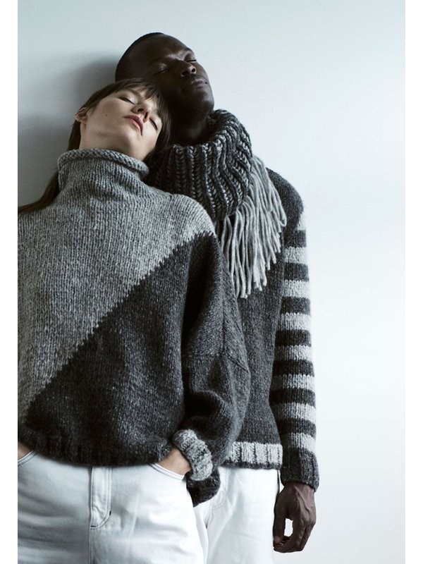 Lana Grossa HERRENPULLOVER Lala Berlin Lovely