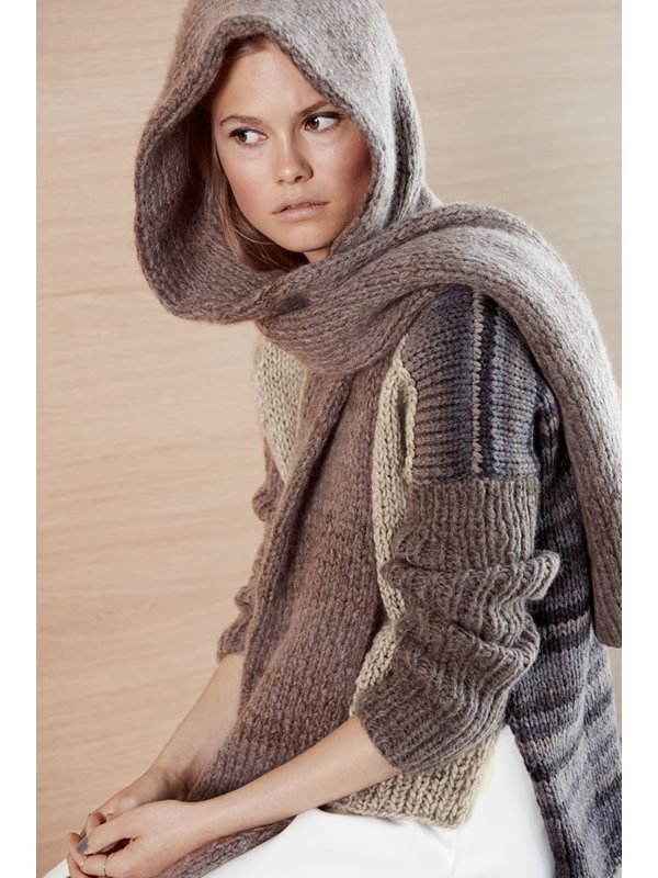 Lana Grossa KAPUZENSCHAL Yak Merino/Splendid
