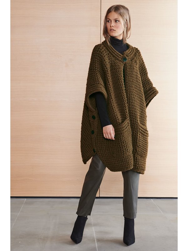 Lana Grossa OVERSIZED PONCHO Soffilo