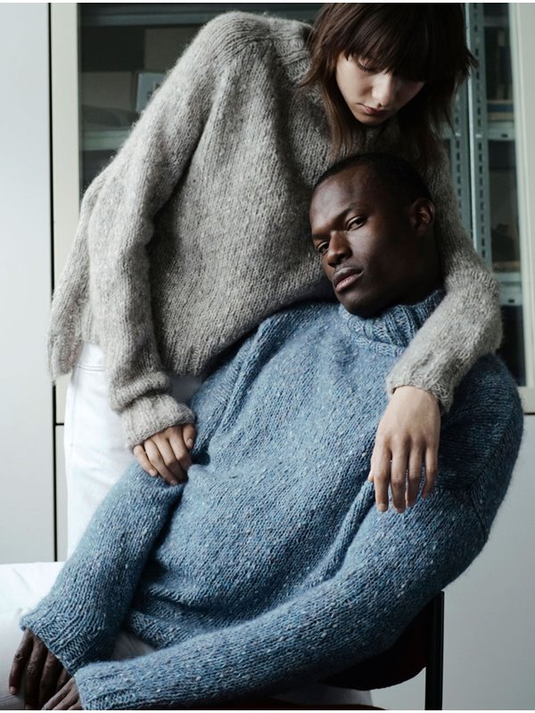 Lana Grossa HERRENPULLOVER Lala Berlin Fluffy