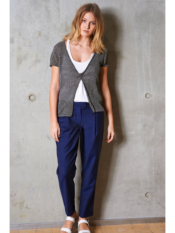 Lana Grossa JACKE MIT VERDREHTEM VORDERTEIL Divino
