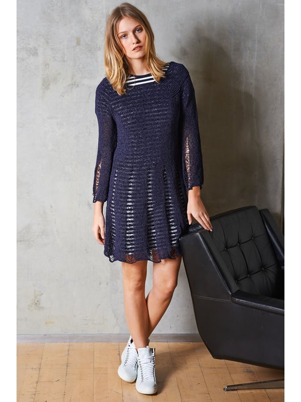 Lana Grossa RAGLAN-MINIKLEID Divino